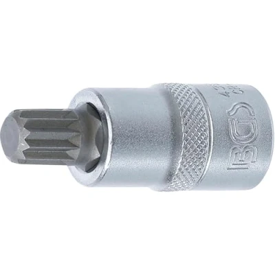 Imagen de BGS 4354 Punta de vaso entrada 12,5 mm (1/2&quot;) dentado múltiple interior (para XZN) M12