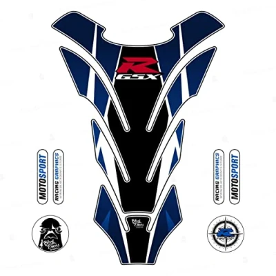 Imagen de Protector adhesivo resinado para depósito compatible con moto Suzuki GSX R GSXR