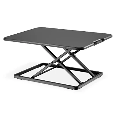 Imagen de DIGITUS Escritorio ergonómico de bipedestación 6 Alturas 8 kg Capacidad Carga Superficie Trabajo 67x47 cm Negro