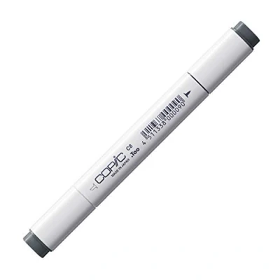 Imagen de Copic Classic C 8, Gris frío n.º Marcador Doble con Punta Mediana y Fina