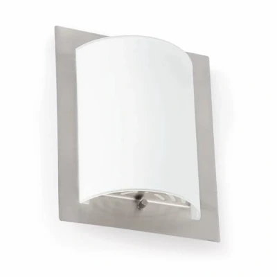 Imagen de Faro Barcelona 62987 Diula Aplique, 60W, metal y pantalla cristal translúcido (bombilla no incluida)