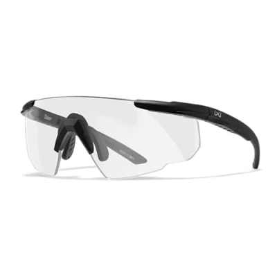 Imagen de Wiley X Saber Advanced Gafas De Sol, Unisex, Matte Black/Clear, Medium/X Large