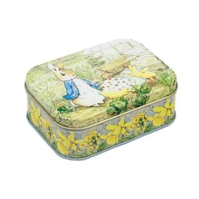 Imagen de Peter Rabbit Small Rectangular Tin