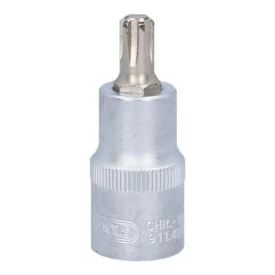 Imagen de KS TOOLS 911.4514 Piezas insertables de llave cubo M8 Acero cromo vanadio Perfil estrido intzerior (Ribe CV)