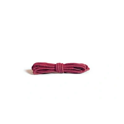 Imagen de Kaps Cordones Redondos Finos, de Calidad 2 mm Ancho, 100% algodón para Calzado Informal y Moda, Hechos en Europa, 1 par (75 cm 29 inch 4 to 5 Con ojales/ 31 rojo)