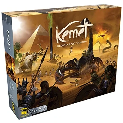 Imagen de Matagot SARL, Kemet Blood and Sand, Board Game, Ages 12+, 2 to 5 Players, 90 120 Minutes Playing Time