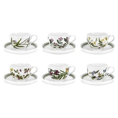 Imagen de Portmeirion Botanic Garden Taza de té y platillo (Forma Tradicional)