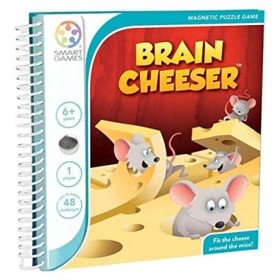 Imagen de Smartgames Brain Cheeser Rompecabezas Juegos Educativos Infantiles 6 Años Imanes Niños 48 Desafíos