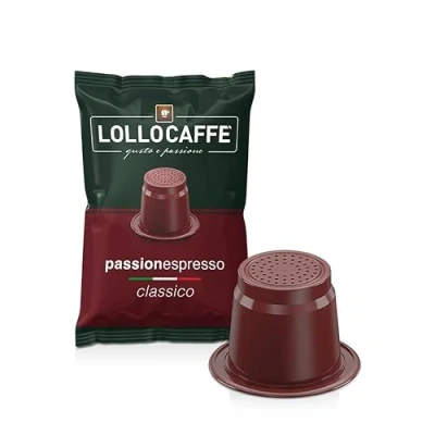 Imagen de 100 Cápsulas Cafè PassioNespresso Classico Comp. Nespresso Lollo Caffè