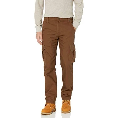 Imagen de Dickies Tough MAX Duck Cargo Pant Pantalones de utilidades Trabajo, Madera Lavada a la Piedra, 36W/32L para Hombre