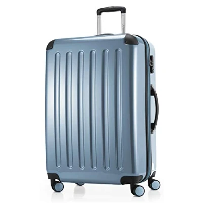 Imagen de HAUPTSTADTKOFFER Alex Tsa R2 Equipaje de viaje, Maleta rígida, Trolley expandible, 4 ruedas dobles, TSA, 75 cm, 119 litros, Piscina azul