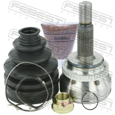 Imagen de FEBEST 0110 ZNRA48 Articulación, árbol de transmisión lado rueda, Eje delantero con anillo sensor ABS TOYOTA: Corolla Verso