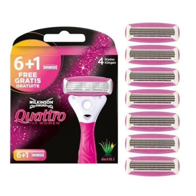 Imagen de Wilkinson Sword Quattro for Women Bikini, cuchilla para depilación
