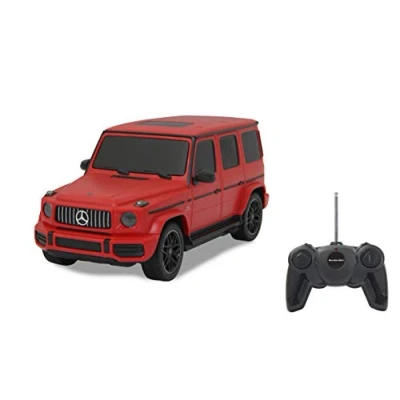 Imagen de JAMARA G63 Mercedes AMG 1:24 2,4 GHz Licencia Oficial, 1 Hora de conducción a Aprox. 9 km/h, Detalles Perfectamente reproducidos, Acabado, Color Rojo (405193)