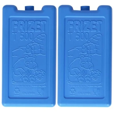 Imagen de KROWN Pack de 2 Acumuladores Frío, 500 ml, Bloques Hielo para Neveras Portatiles