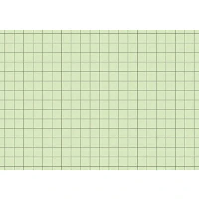 Imagen de Brunnen 102270250 Fichas (A7 cuadriculadas, 100 unidades, plastificadas), color verde