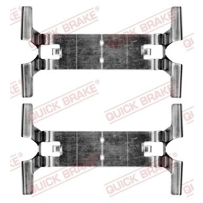 Imagen de QUICK BRAKE 109 0204 Kit de accesorios, pastillas frenos