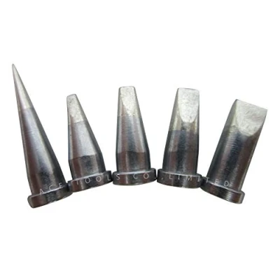 Imagen de 5 puntas de soldadura repuesto Weller LT para WP80, WSP80, WSFP8 WD1000, WD2000, WSD81, WS81, WSF81D8, WS81D5 punta mango hierro, LTS/A/B/C/D