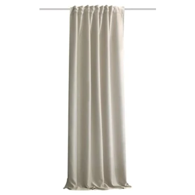 Imagen de HOMEbasics Unidad de cortina acústica ACUSTICO Protección contra el ruido, calor, frío y las corrientes aire oscurecimiento natural 245 x 135 cm