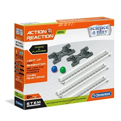 Imagen de Clementoni Ciencia y Juego Action &amp; Reaction Pistas + Plataformas (Clementoni 19117)