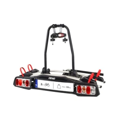 Imagen de Amio Rack Gancho 2 Bicicletas TBC 01/2 Barras de Techo, Adultos Unisex, Multicolor (Multicolor), Talla Única