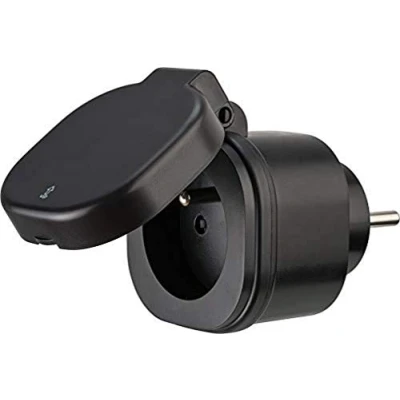 Imagen de brennenstuhl®Connect WiFi WA 3000 XS02 (compatible con red de 2.4GHz, aplicación gratuita, compatible Amazon Alexa y Google Assistant, máx. W