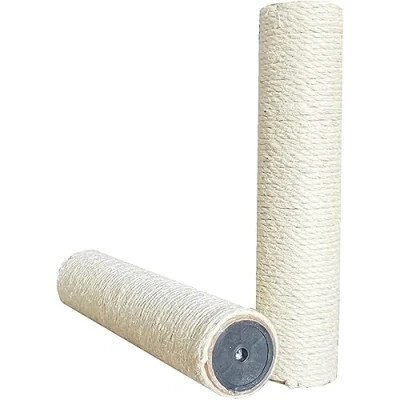 Imagen de Recambio de rescador, Tronco Repuesto, sisal Natural, Diametro 9cm, Altura 20cm, Rosca 10mm