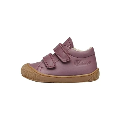 Imagen de Naturino Cocoon VL Zapatitos Primeros Pasos de Piel Forrada Lana Violeta 17