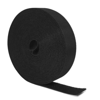 Imagen de 5m Organizador Cables, Tiras De Bridas Reutilizables 2cm Ancho, Ataduras Longitud Corte Libre, Sujeta Cables para Oficina, Hogar Management