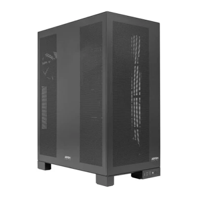 Imagen de ABYSM Gaming Caja E ATX AI Pro 100 Workstation con Altura para Disipador de 180 mm y Tarjetas Gráficas hasta 420