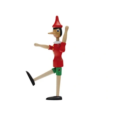 Imagen de TEOREMA SRL Pinocchio IN Legno 30 CM 40192 Pinocho Juguetes, Multicolor, Medium