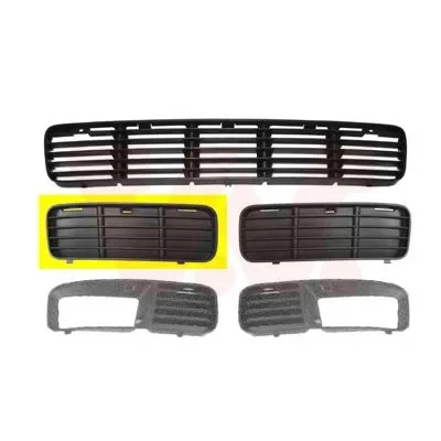Imagen de BLIC 6502 07 9505996P Rejilla Parachoques Delante, derecha VOLKSWAGEN: Caddy 2 Kastenwagen, 2, Polo III Classic