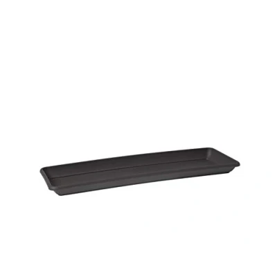 Imagen de Artevasi Venezia Plato Rectangular (40 cm, 40 cm), Color Gris