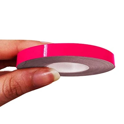 Imagen de 4R Quattroerre.it 10490 Franjas Trim Tiras Adhesivas para Coche, Fucsia Neón, 7 mm x 10 MT