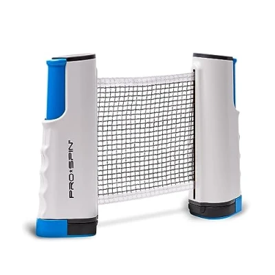 Imagen de Pro SPIN Red Ping Pong Portátil para Jugar en Cualquier Parte Retráctil de Tenis Mesa Casa u Oficina con Bolsa almacenarla