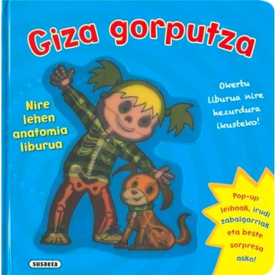 Imagen de Giza gorputza. Nire lehen anatomia liburua (Zure liburua)