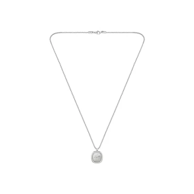 Imagen de Lacoste Vigor Collar silvercoloured, Hombre, Talla: One Size, Silver coloured