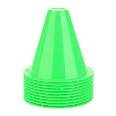 Imagen de Conos deportes, 10pcs de fútbol Football Training Marcadores cono Barreras multiusos Plastic Marker Holder reemplazo para niños Deportes adultos Speed ​​Agility Practice