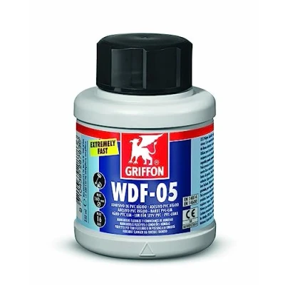 Imagen de ADHESIVO PVC RIG/FLE GEL 250 ML AZ C/B RAP WDF05 BOTE GRIFFO