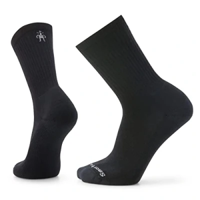 Imagen de Smartwool Everyday Solid RIB CREW Calcetines de deporte, Talla: 38 41, Black