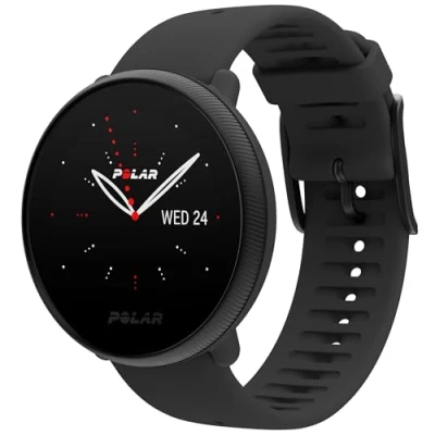 Imagen de Polar Ignite 2 GPS Fitness Smartwatch Registro de pulsaciones en muñeca, guía Entrenamientos, Seguimiento del sueño y la recuperación Controles música, Tiempo, notificaciones