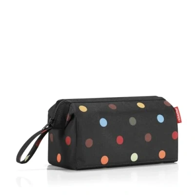 Imagen de reisenthel travelcosmetic Florist Indigo Robusto y práctico Neceser de Viaje, Correa Mano, Material hidrófugo, Couleur:Dots