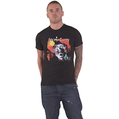 Imagen de Alice in Chains Camiseta con texto en ingl�s &quot;Facelift Album&quot;, color negro, Negro , Large