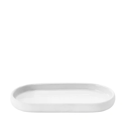 Imagen de Blomus bandeja Sono, para servir, de cerámica, color blanco, 10 x 19 cm, 66277