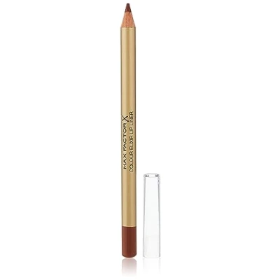 Imagen de Max Factor Colour Elixir Lip Liner, Perfilador De Labios, Tono 20 Coffee Brown 4g, Rojo, Otros