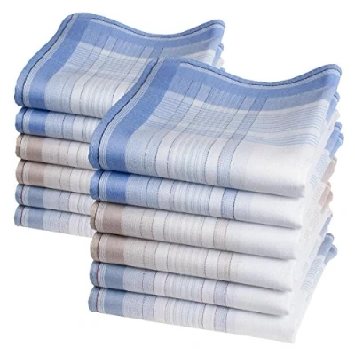 Imagen de Merrysquare 12 pañuelos de caballero Modelo Lewis 40 centimetros
