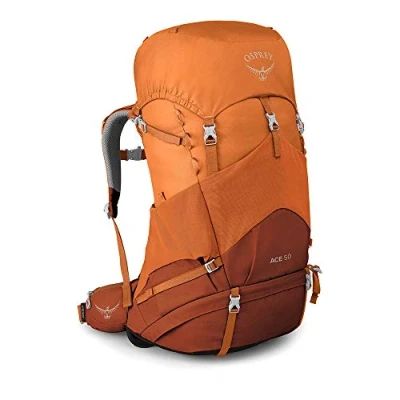 Imagen de Osprey ACE Mochila de trekking para niños, Talla: One Size, Orange sunset