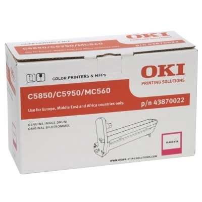 Imagen de Tambor Magenta Oki C5850 (20000 Pag) 43870022