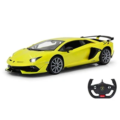 Imagen de JAMARA Lamborghini Aventador SVJ 405171 1:14 2,4 GHz Licencia Oficial, hasta 1 Hora de Tiempo conducción a Unos 11 km/h, Detalles Perfectamente reproducidos, Acabado, Color