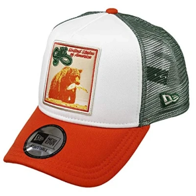 Imagen de New Era California Bear Multicolour A Frame Adjustable Trucker Cap One Size